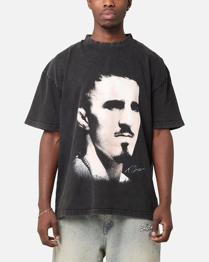UFC By Culture Kings Tom Aspinall Vintage T-Shirt Black Acidwash