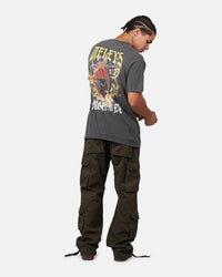 Ripple X Game Of Thrones 'House Of The Dragon' Meleys T-Shirt Washed Black