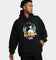 Goat Crew X InuYasha Kagome Vintage Hoodie Black Wash