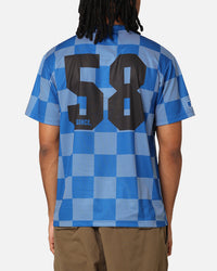 Majestic Athletic Los Angeles Dodgers Team Line Checkered Jersey White/Royal