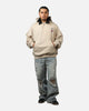 Saint Morta St Valentines Boxy Hoodie Stone