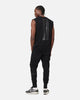The Anti Order A Logo Merch Oversized Muscle T-Shirt Black/Black