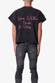 MNML Dream Cut-Off Tee Washed Black