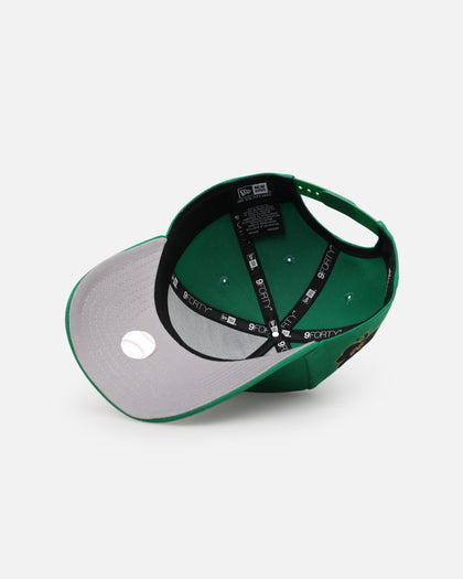 New Era Chicago Cubs 'College Crossover' Notre Dame Fighting Irish 9FORTY A-Frame Snapback Green