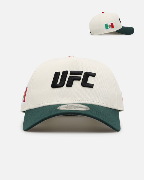 New Era UFC Mex 'Noche UFC' 9FORTY A-Frame Snapback Chrome/Dark Green