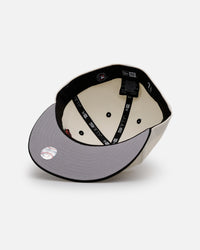 New Era Atlanta Braves 'Chrome Black Roses' 59FIFTY Fitted Chrome/Black