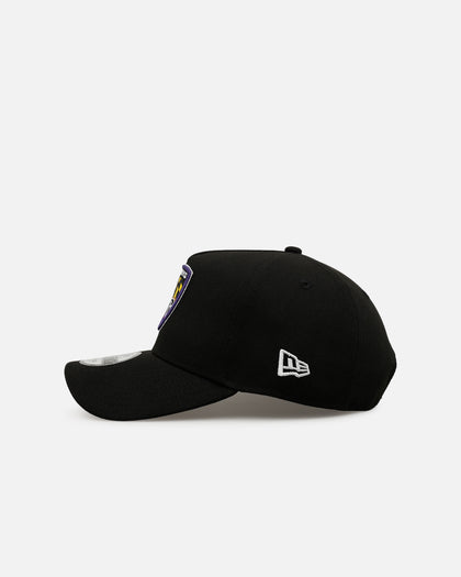 New Era Baltimore Ravens 'Black And Team Color' 9FORTY A-Frame Snapback Black/Official Team Color