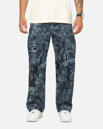 X-Large Comic Denim Pants Indigo