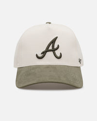 47 Brand Atlanta Braves 'Bottle Green 2.0' 47 Offside Snapback Natural