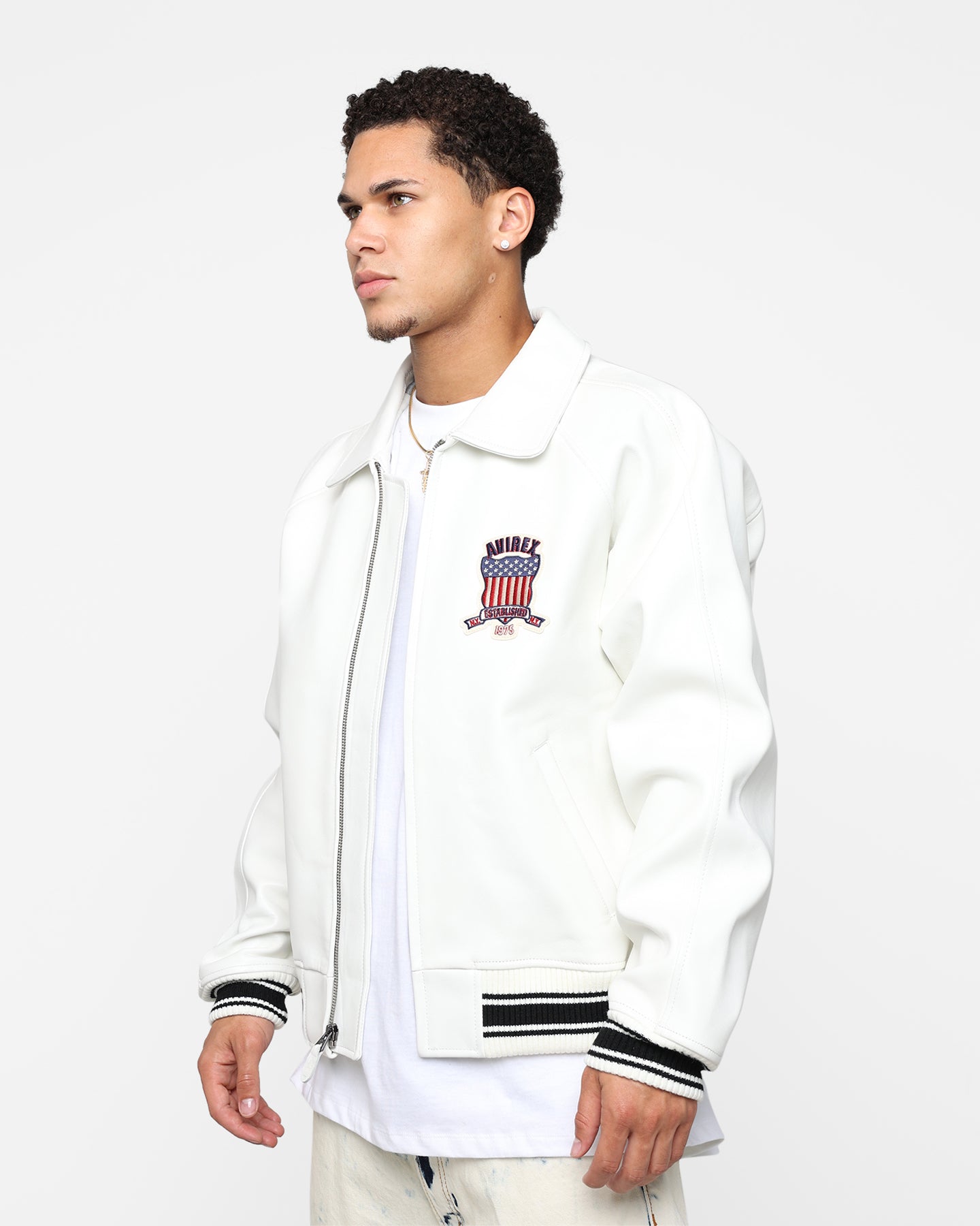 Avirex Icon Jacket Snow White | Culture Kings US