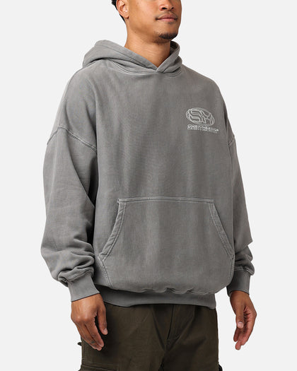 Saint Morta Rage Motors Premium Hoodie Washed Charcoal