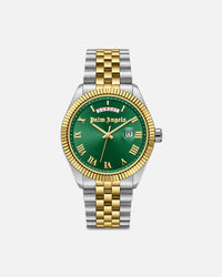 Palm Angels Primo Watch Silver/Gold/Green