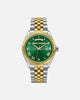 Palm Angels Primo Watch Silver/Gold/Green