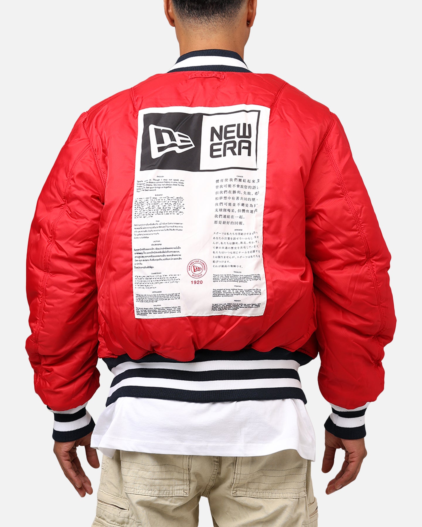New Era X Alpha Series X NFL New England Patriots MA-1 Bomber