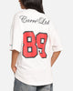Carre Hitta Grid Iron T-Shirt Off White/Red