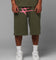 Loiter Hybrid Premium Shorts Olive/Pink