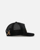 New Era Atlanta Braves 'Washed Cord Racer' Corduroy Golfer Trucker Snapback Washed Black
