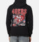 Mitchell & Ness San Francisco 49ers Flames Hoodie Faded Black