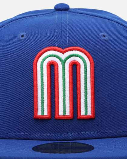 New Era Mexico National Baseball Team 59FIFTY Fitted Light Royal
