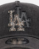 New Era Los Angeles Dodgers 'Patent Leather' 9FORTY A-Frame Strapback Washed Black