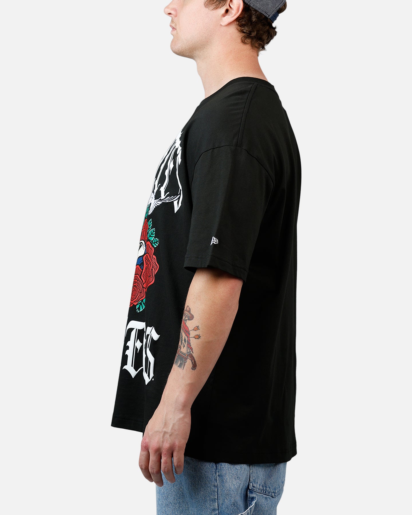 New Era Los Angeles Dodgers Praying Hands T-Shirt Black | Culture
