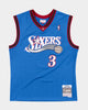 Mitchell & Ness Philadelphia 76ers Allen Iverson '99-'00 #3 Swingman Jersey Royal