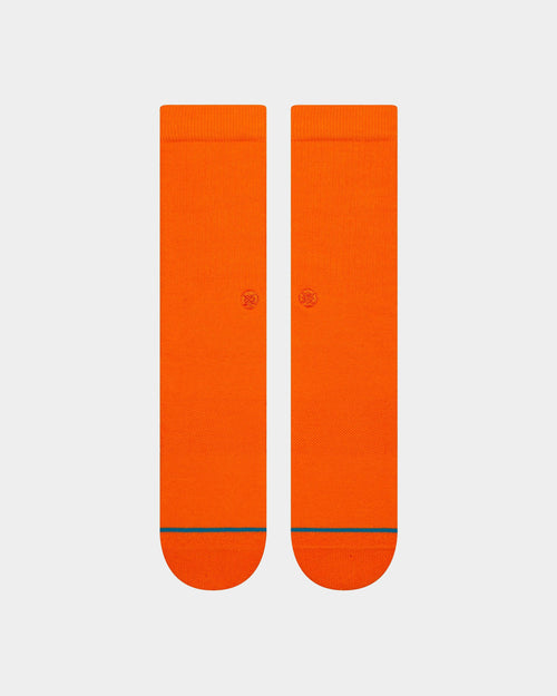 Stance Icon Athletic Socks Orange