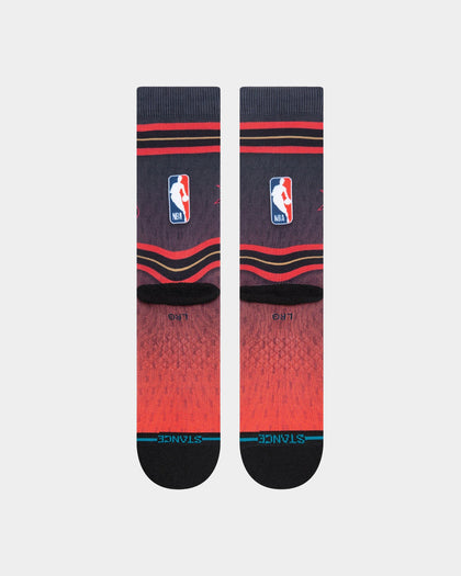 Stance X NBA Philadelphia 76ers HWC Collection Crewcut Socks Black