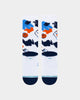 Stance X NBA Dallas Mavericks Luka Dončić Paint Luka Crewcut Socks White
