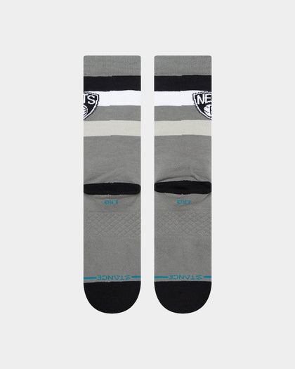 Stance X NBA Brooklyn Nets St Crewcut Socks Black