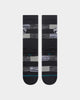 Stance X NBA Brooklyn Nets Cryptic Crewcut Socks Black