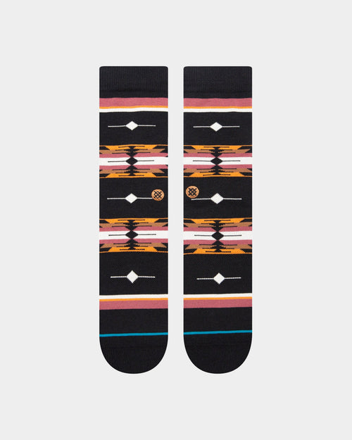 Stance Cloaked Crewcut Socks Washed Black
