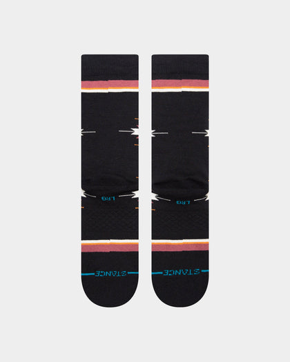 Stance Cloaked Crewcut Socks Washed Black