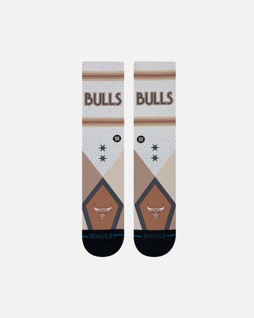 Stance X NBA Chicago Bulls 2025 City Edition Crew Socks Official Team Colour