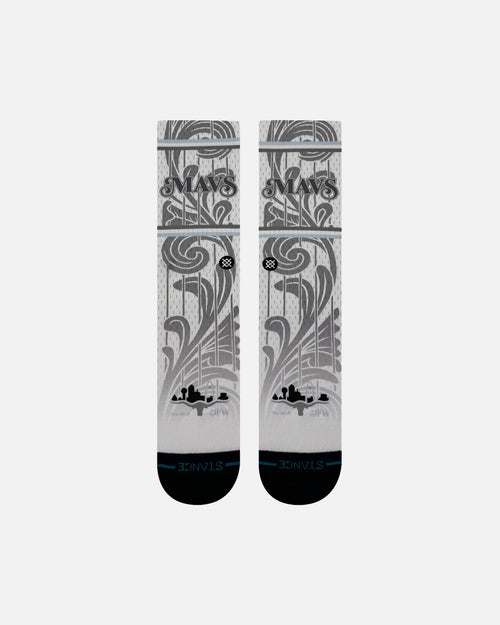 Stance X NBA Dallas Mavericks 2025 City Edition Crew Socks Official Team Colour