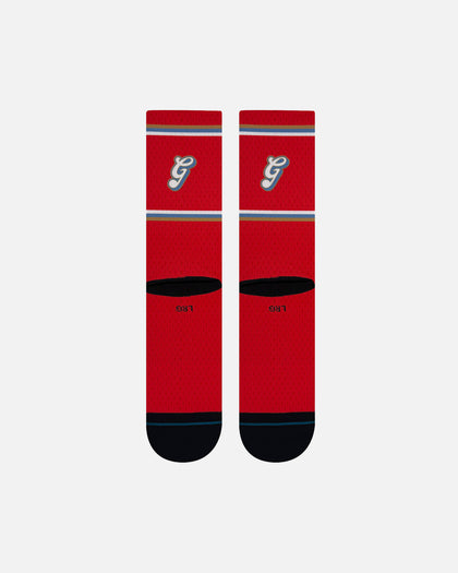 Stance X NBA Memphis Grizzlies 2025 City Edition Crew Socks Official Team Colour