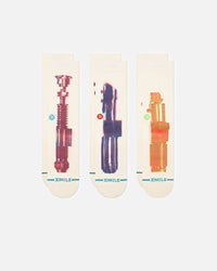 Stance X Star Wars Saber Crew Socks Box Set White