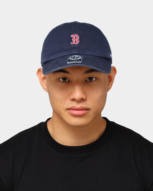 47 Brand Boston Red Sox Clean Up Strapback Navy