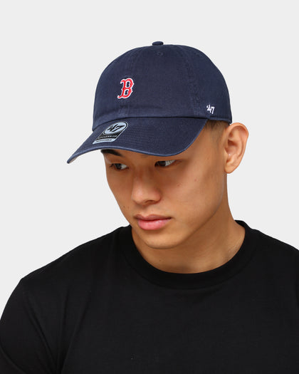 47 Brand Boston Red Sox Clean Up Strapback Navy