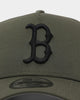 New Era Boston Red Sox 9FORTY A-Frame Snapback Olive