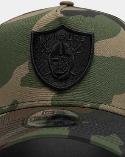 New Era Oakland Raiders 9FORTY A-Frame Camo Snapback Camo