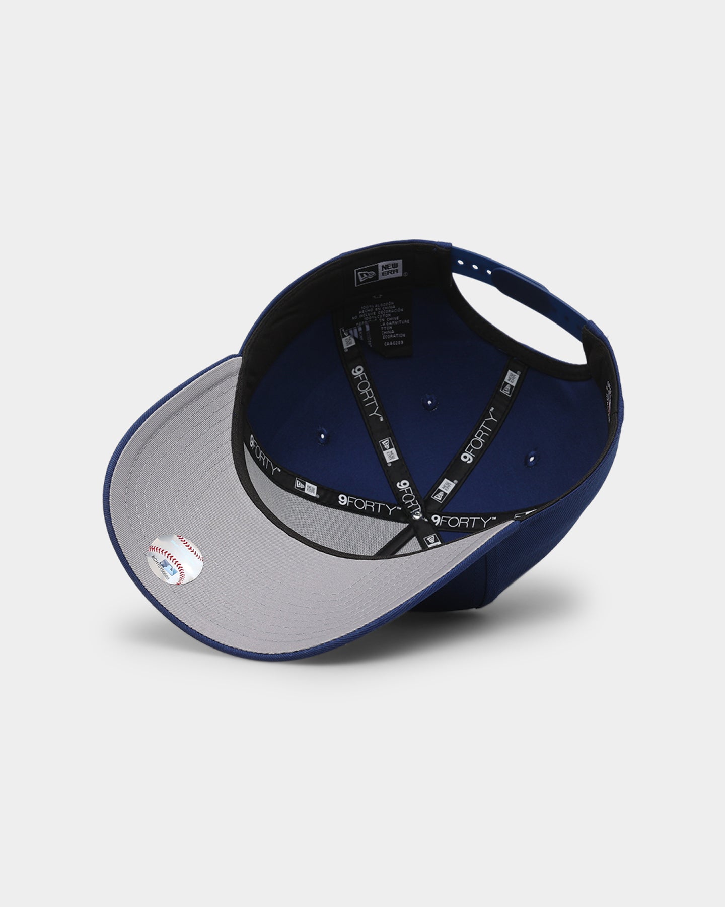 New Era New York Yankees 9FORTY A-Frame Grey Undervisor Snapback