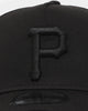 New Era Pittsburgh Pirates 9FORTY A-Frame Snapback Black/Black
