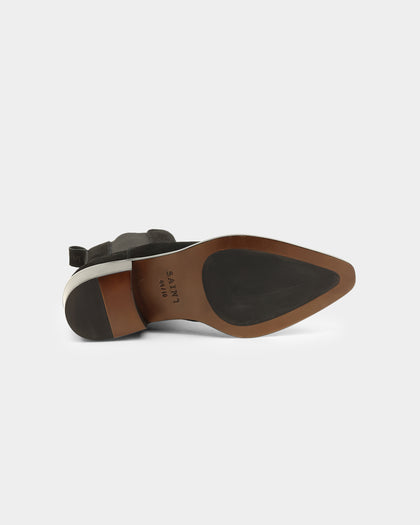 Saint Morta Nomad Pointy Toe Chelsea Boot Black