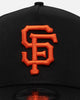 New Era San Francisco Giants 9FORTY A-Frame Snapback Black