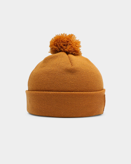 New Era Oakland Raiders Pom Knit Beanie Wheat