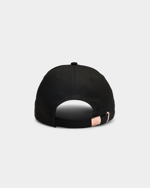 New Era Women's Los Angeles Dodgers 9FORTY A-Frame Strapback Black/Rose Gold