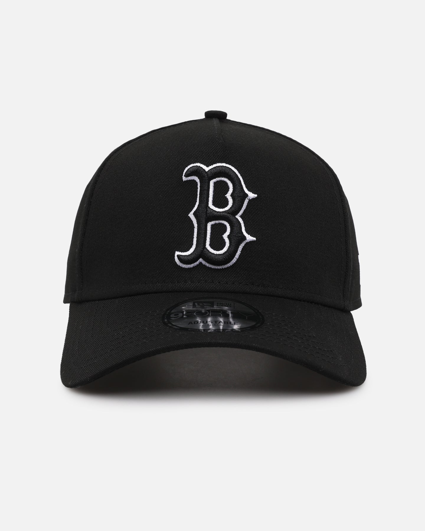 23ss FCRB × NEW ERA A-FRAME CAP BLACK New Era Boston Red Sox 9FORTY A-Frame Snapback Black/White