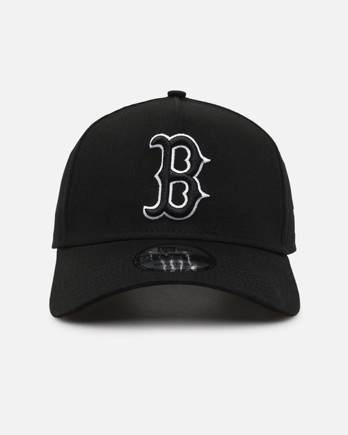 New Era Boston Red Sox 9FORTY A-Frame Snapback Black/White
