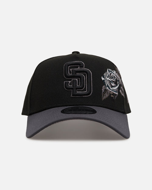 New Era San Diego Padres 'Stealth Roses' 9FORTY A-Frame Snapback Black